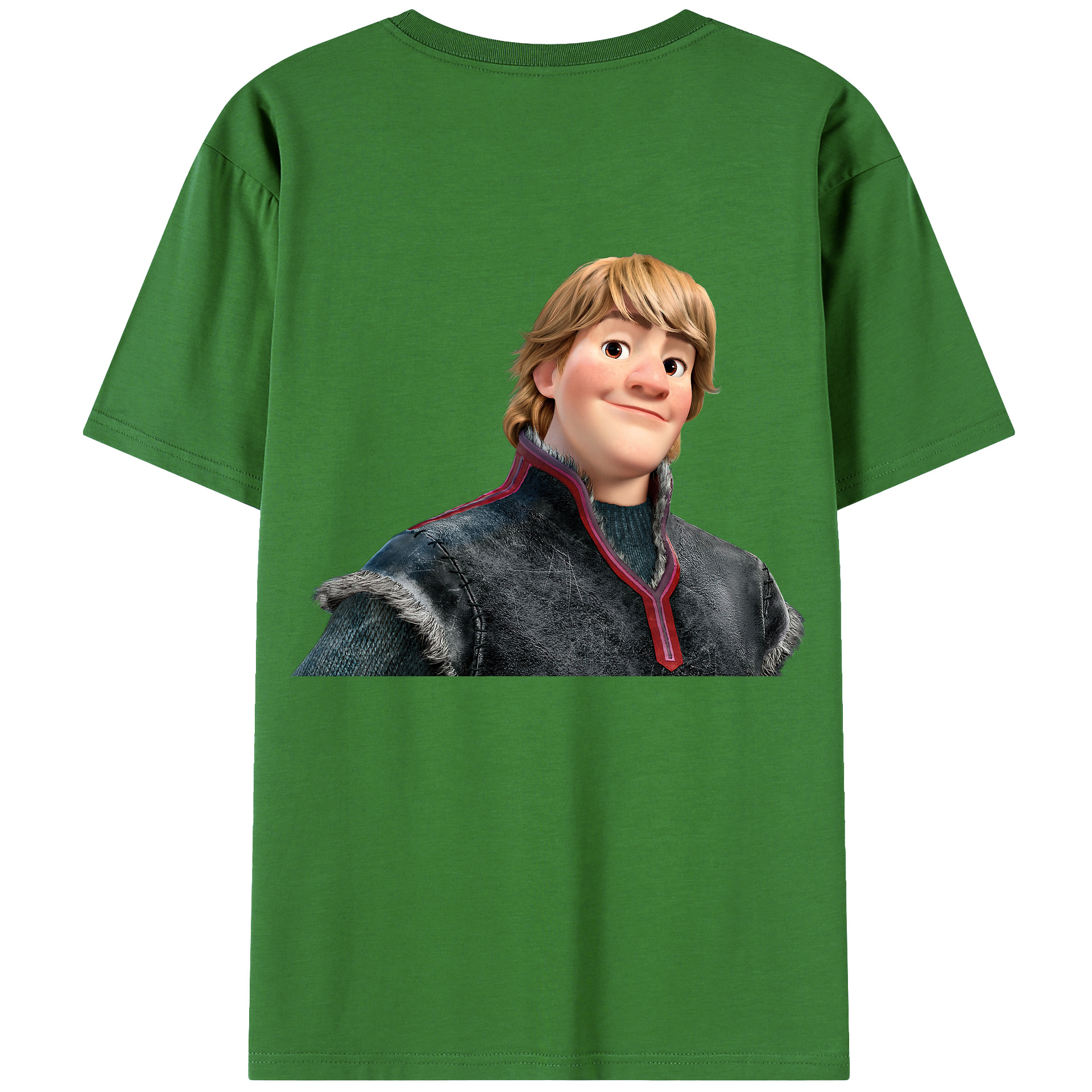 （画像用） アナと雪の女王 アンナ エルサ Frozen Anna Elsa レディース半袖Tシャツ(バックプリント)